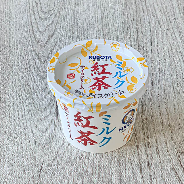 久保田食品アイス「ミルク紅茶アイスクリーム」
